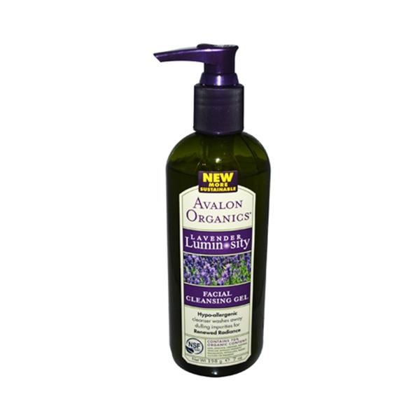 slide 1 of 1, Avalon Organics Lavender Facial Cleansing Gel, 1 ct