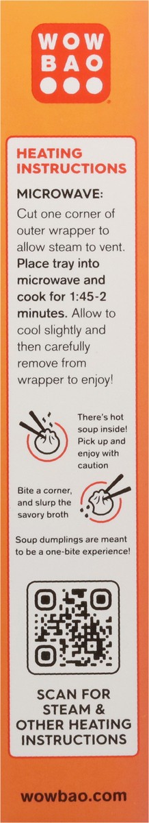 slide 13 of 14, Wow Bao Soup Dumplings, Pork CPG Package, 6 ct