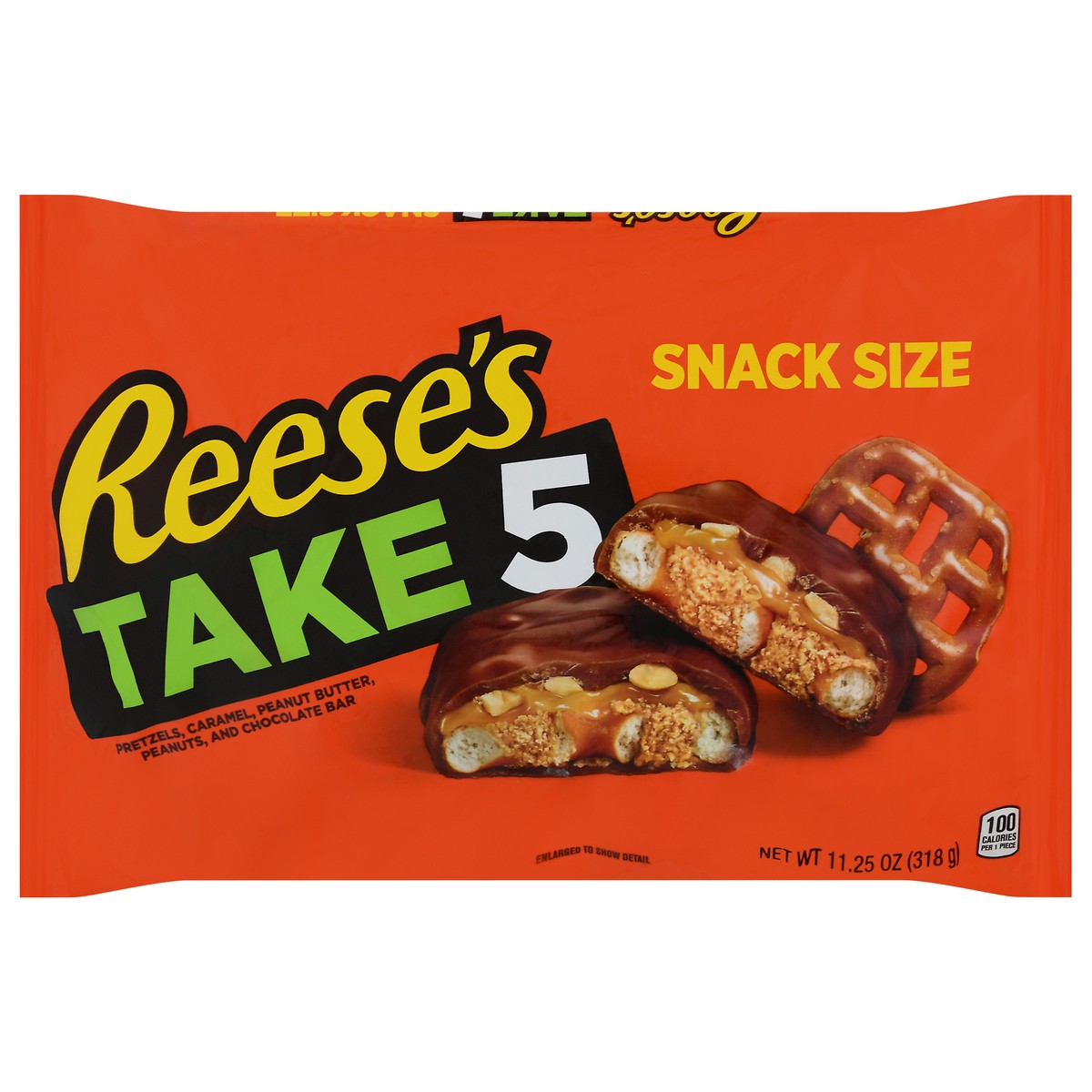 slide 1 of 5, TAKE5 Snack Size Candy Bars, 11.25 oz