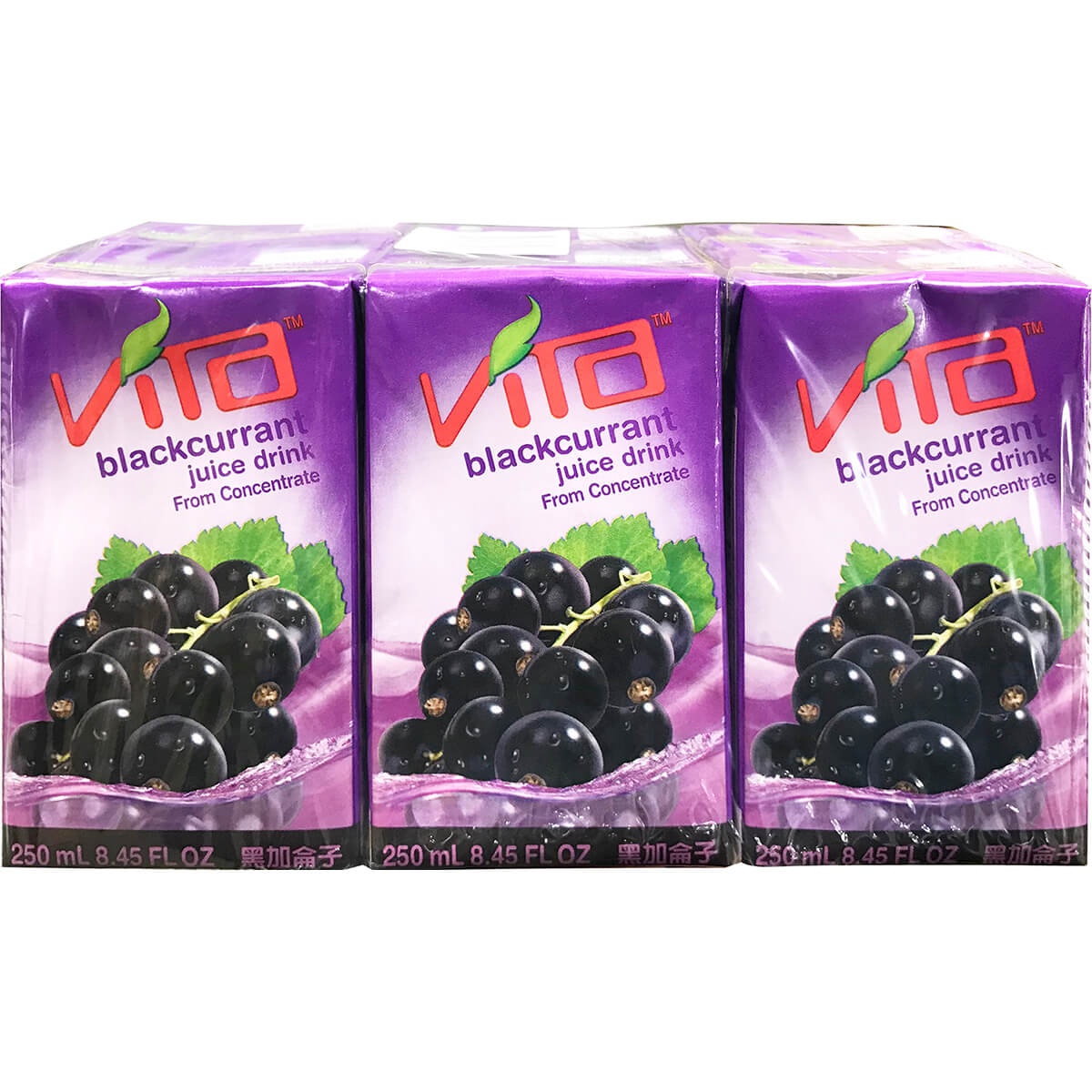 slide 1 of 1, Vita Blackcurrant Juice, 6 ct; 250 ml