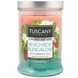 Tuscany Limited Edition Scented Triple Pour Jar Candle - Beachside Bungalow