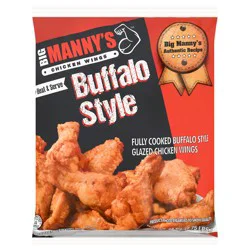 Big Manny's Buffalo Style Chicken Wings - 44 oz