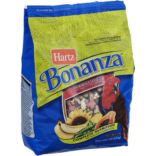 slide 2 of 9, Hartz Bonanza Parrot Food, 4 lb