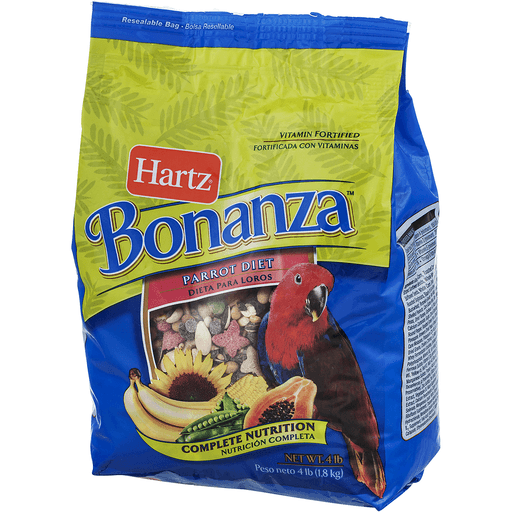 slide 3 of 9, Hartz Bonanza Parrot Food, 4 lb