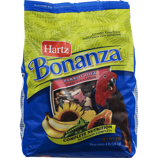 slide 4 of 9, Hartz Bonanza Parrot Food, 4 lb