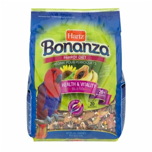 slide 1 of 9, Hartz Bonanza Parrot Food, 4 lb