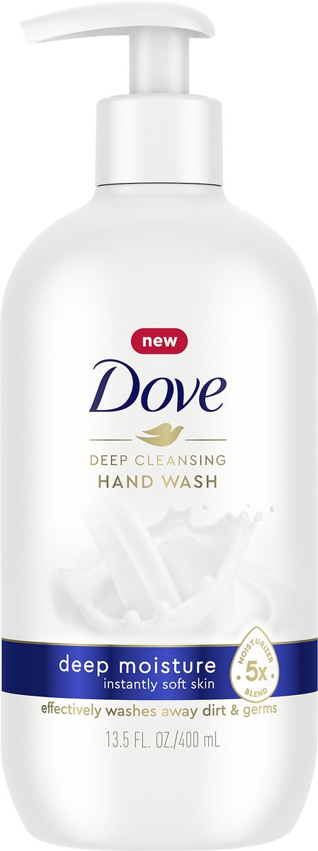 slide 2 of 3, Dove Deep Moisture Hand Wash, 13.5 fl oz