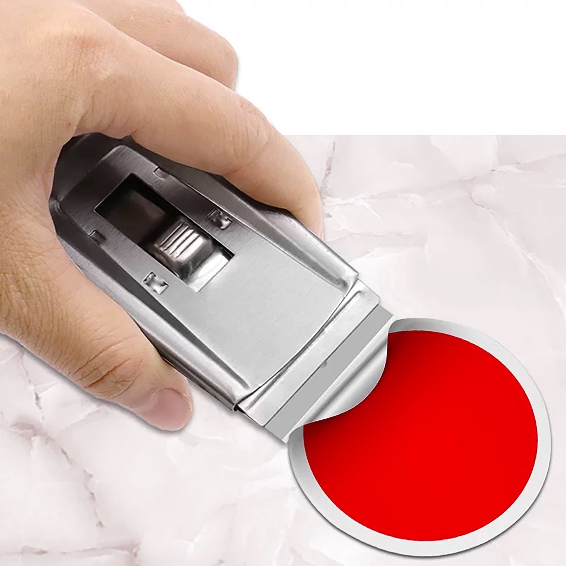 slide 2 of 6, Retractable Metal Scraper By Craft Smart, 5.51 in x 3.15 in x 0.51 in