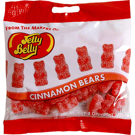 slide 1 of 1, Jelly Belly Unbearably Hot Cinnamon Bears, 2.8 oz