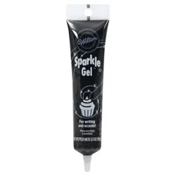 Wilton Black Sparkle Gel 3.5 oz