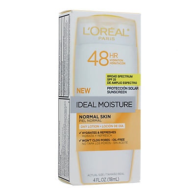 slide 1 of 1, L'Oréal Paris Ideal Moisture Normal Skin Lotion, 4 oz