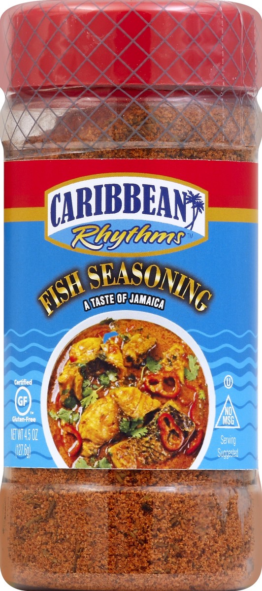 slide 2 of 2, Caribbean Rhythms Fish Seasoning, 4.5 oz