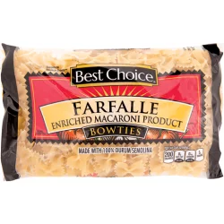 Best Choice Farfalle Bowtie Pasta - 12 oz