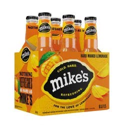 Mike's Premium Malt Beverage Hard Mango Beer 6 ea