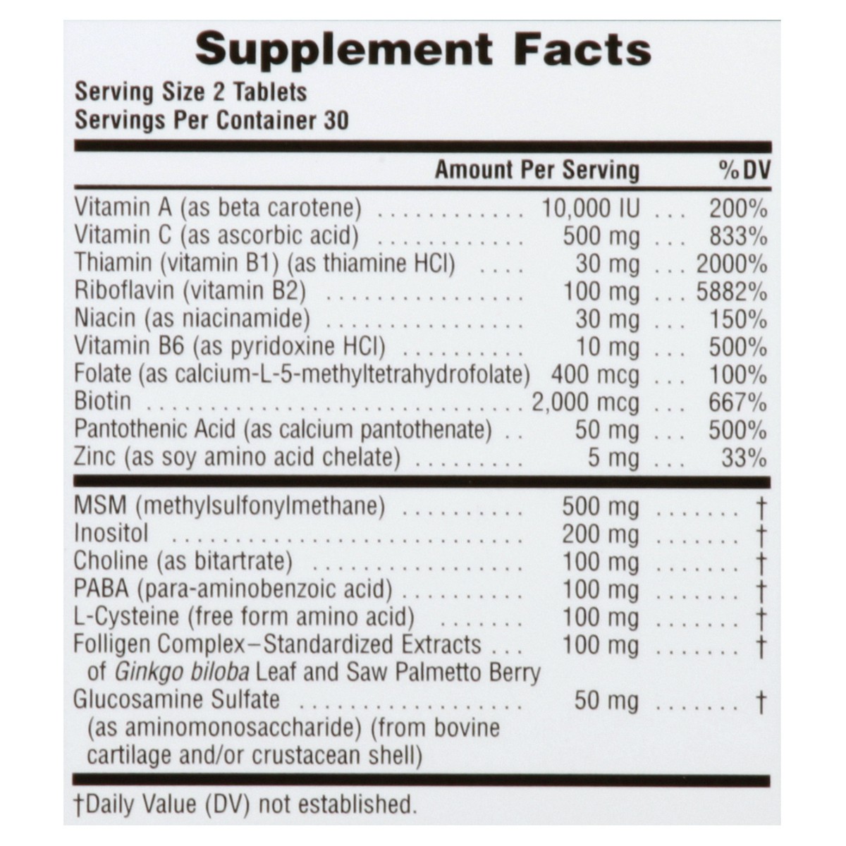 slide 4 of 13, Nature's Plus Ultra Hair 60 ea, 60 ct