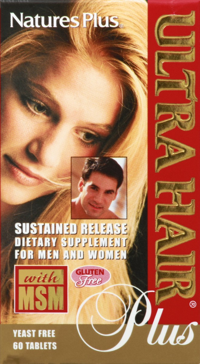slide 3 of 13, Nature's Plus Ultra Hair 60 ea, 60 ct