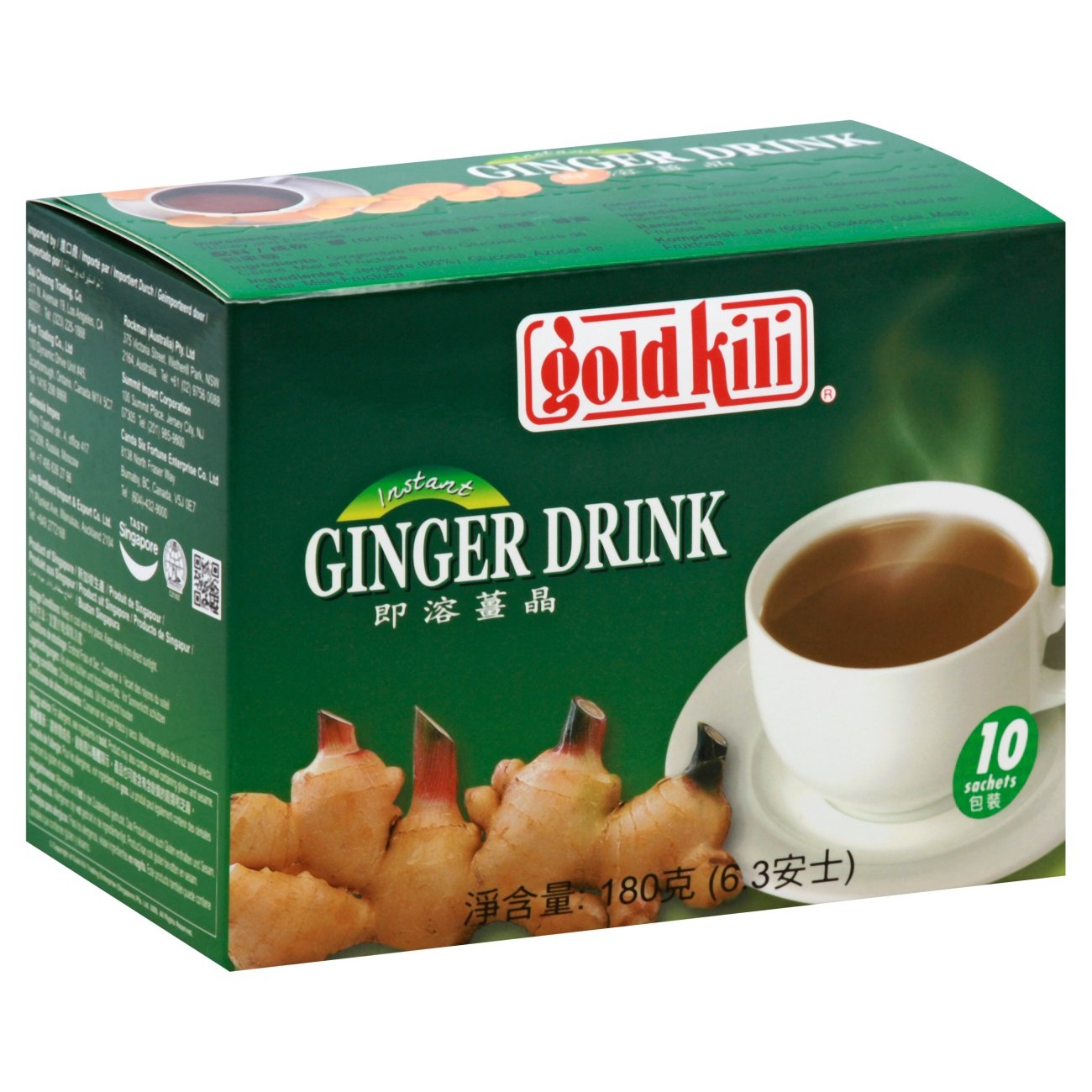 slide 1 of 1, Gold Kili Instant Ginger Drink, 6.3 oz