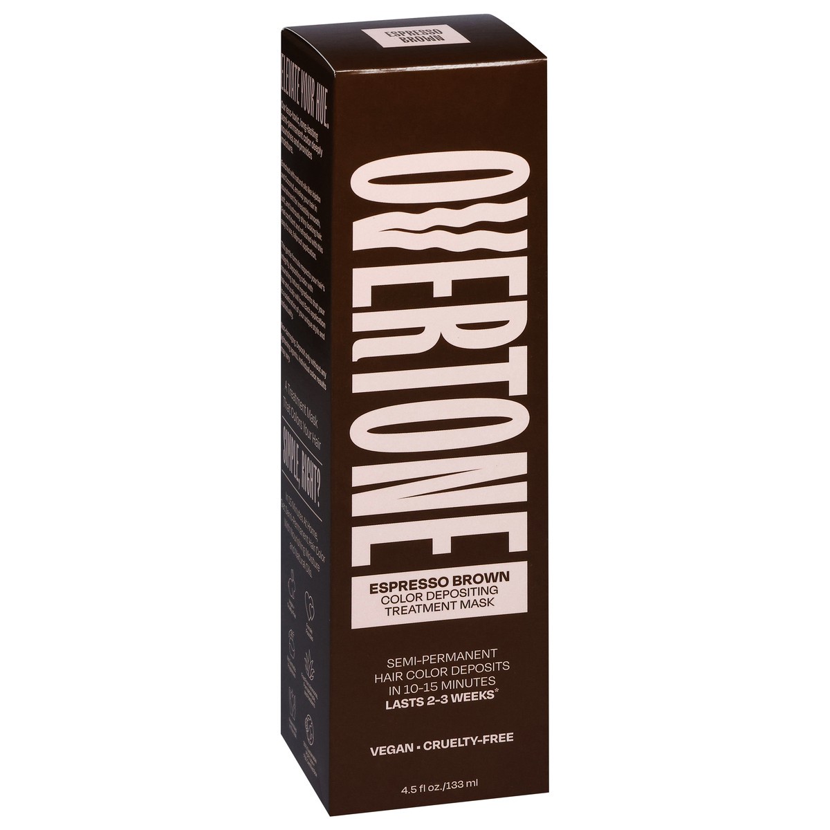 slide 9 of 12, Overtone Espresso Brown Color Depositing Treatment Mask 4.5 fl oz, 4.5 fl oz