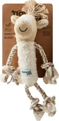 Natura Natural Plush Dog Toy Rope Assorted