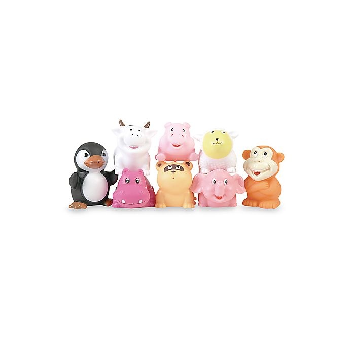 slide 1 of 1, Elegant Baby Animal Party Bath Squirties, 8 ct