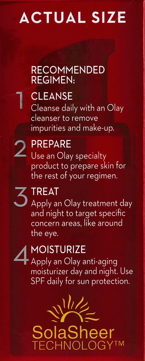 slide 2 of 5, Olay Regenerist Micro-Sculpting Cream Face Moisturizer with SPF 30, Trial Size 0.5 oz, 0.5 oz