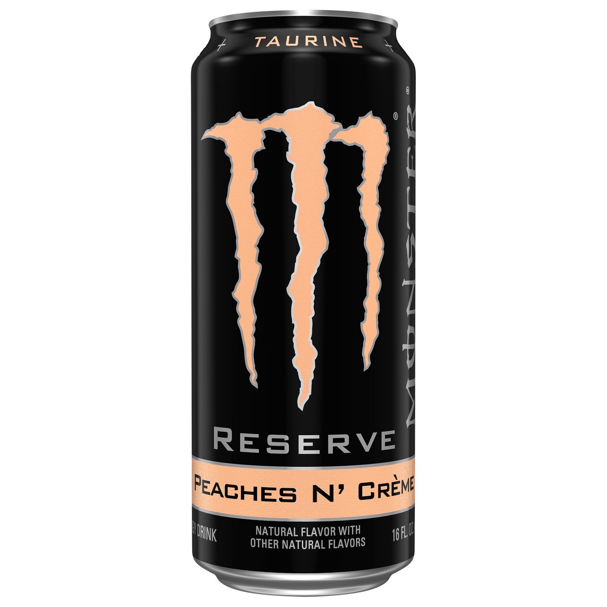 slide 1 of 7, Monster Reserve Peaches N' Cream Energy Drink - 16 fl oz, 16 fl oz