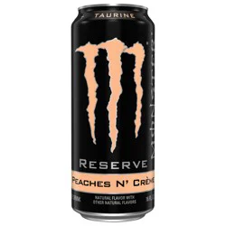 Monster Reserve Peaches N' Cream Energy Drink - 16 fl oz