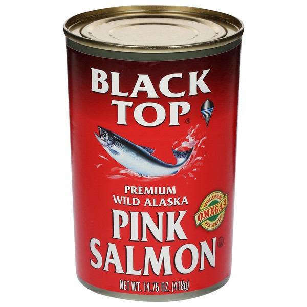 slide 1 of 1, Black Top Premium Wild Alaska Pink Salmon 14.75 oz, 14.75 oz