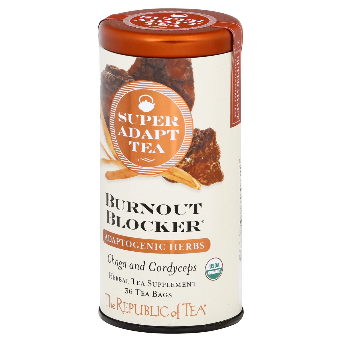 slide 8 of 9, The Republic of Tea Bags Burnout Blocker Super Adapt Tea - 36 ct, 36 ct