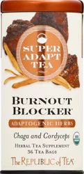 The Republic of Tea Bags Burnout Blocker Super Adapt Tea - 36 ct