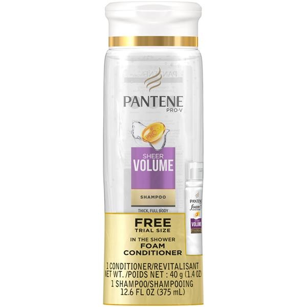 Pantene Pro-V Sheer Volume Thick, Full Body Shampoo 12.6 oz 