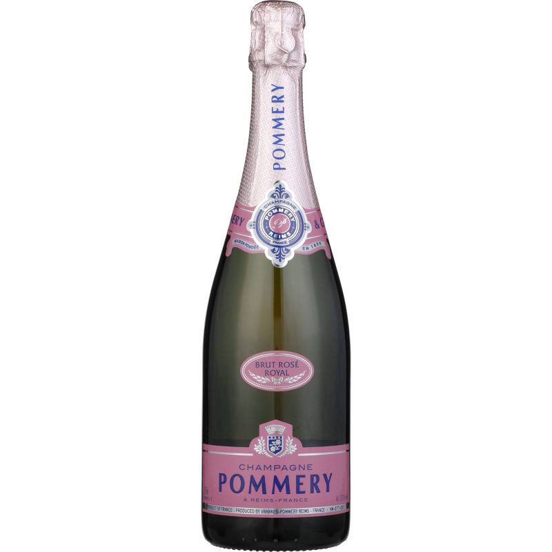 slide 1 of 1, Pommery Burt Rose Royal Champagne - 750ml Bottle, 750 ml