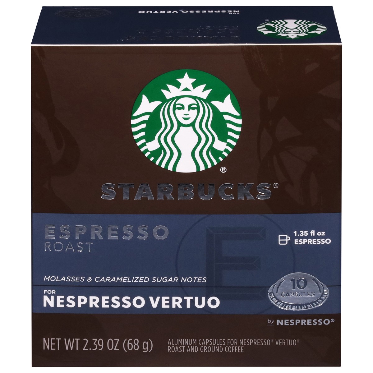 slide 6 of 12, Starbucks by Nespresso Vertuo Line Espresso 10 ct, 10 ct