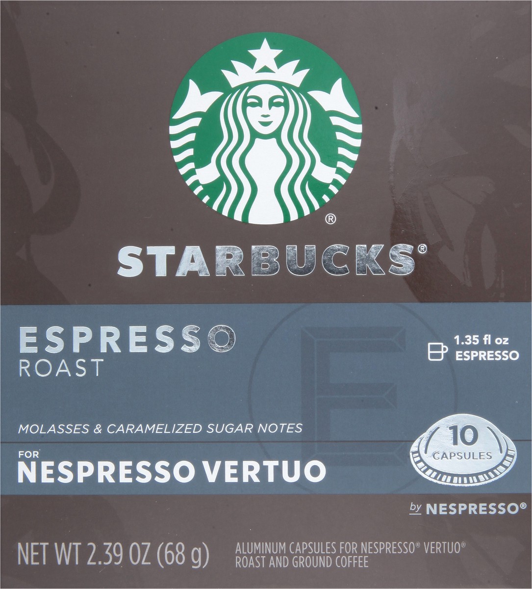 slide 5 of 12, Starbucks by Nespresso Vertuo Line Espresso 10 ct, 10 ct