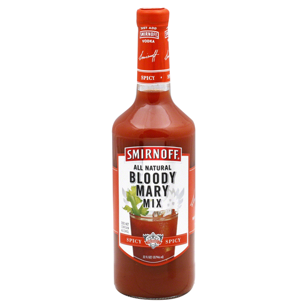 slide 1 of 3, Smirnoff Bloody Mary Mix - 32 oz, 32 oz