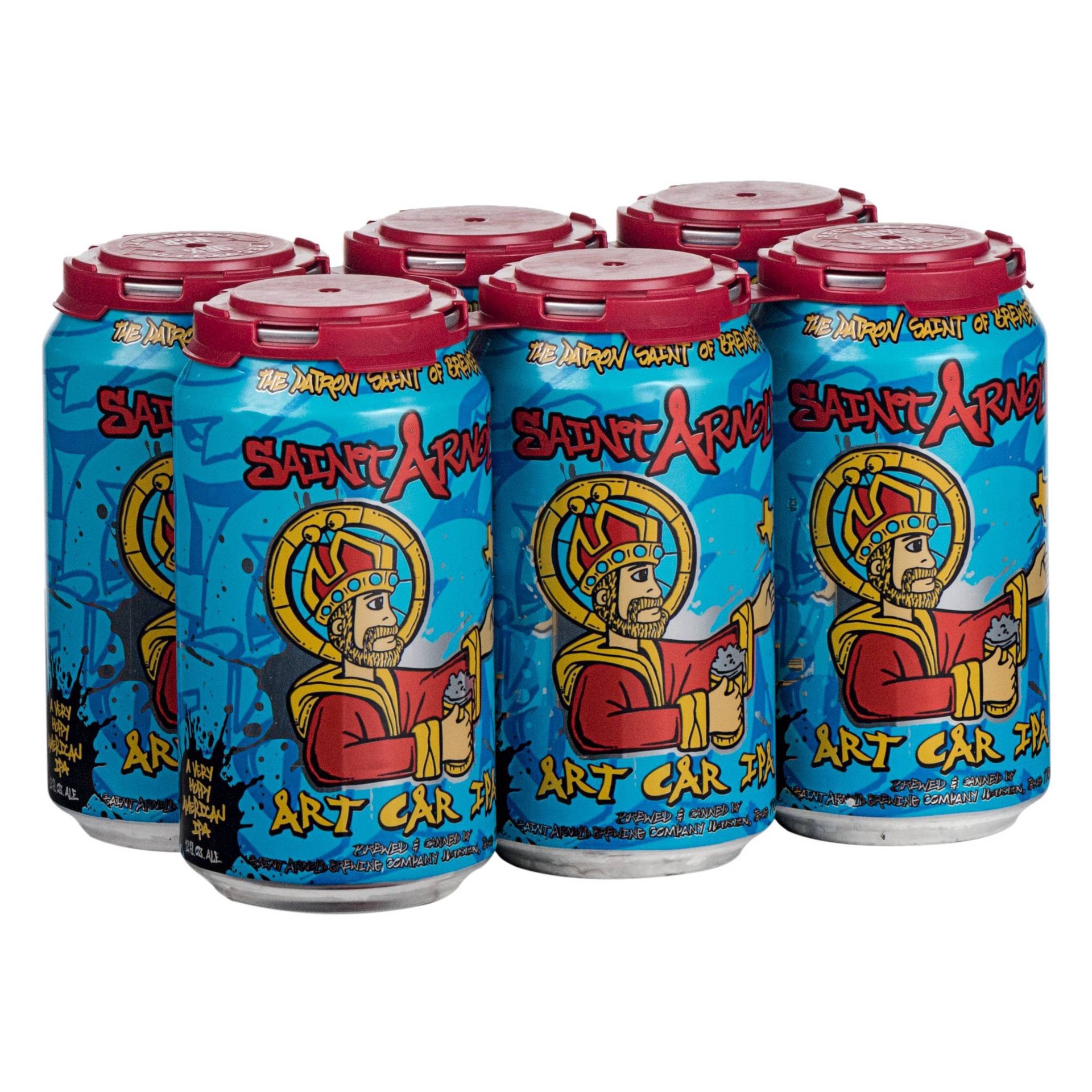 slide 2 of 3, Saint Arnold Art Car IPA Beer 6 - 12 fl oz Cans, 6 ct; 12 oz