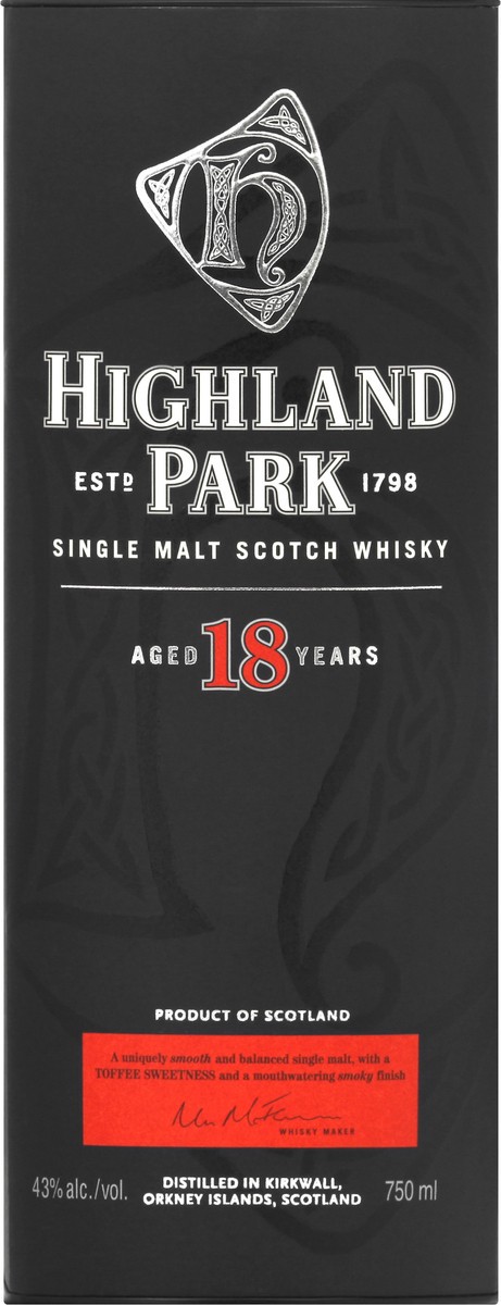 slide 10 of 11, Highland Park Scotch Whisky 750 ml, 750 ml