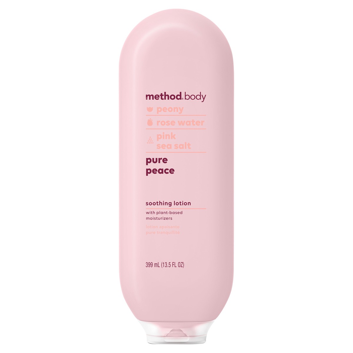 slide 2 of 7, Method Daily Lotion, Pure Peace, 14 Ounce, 13.5 fl oz