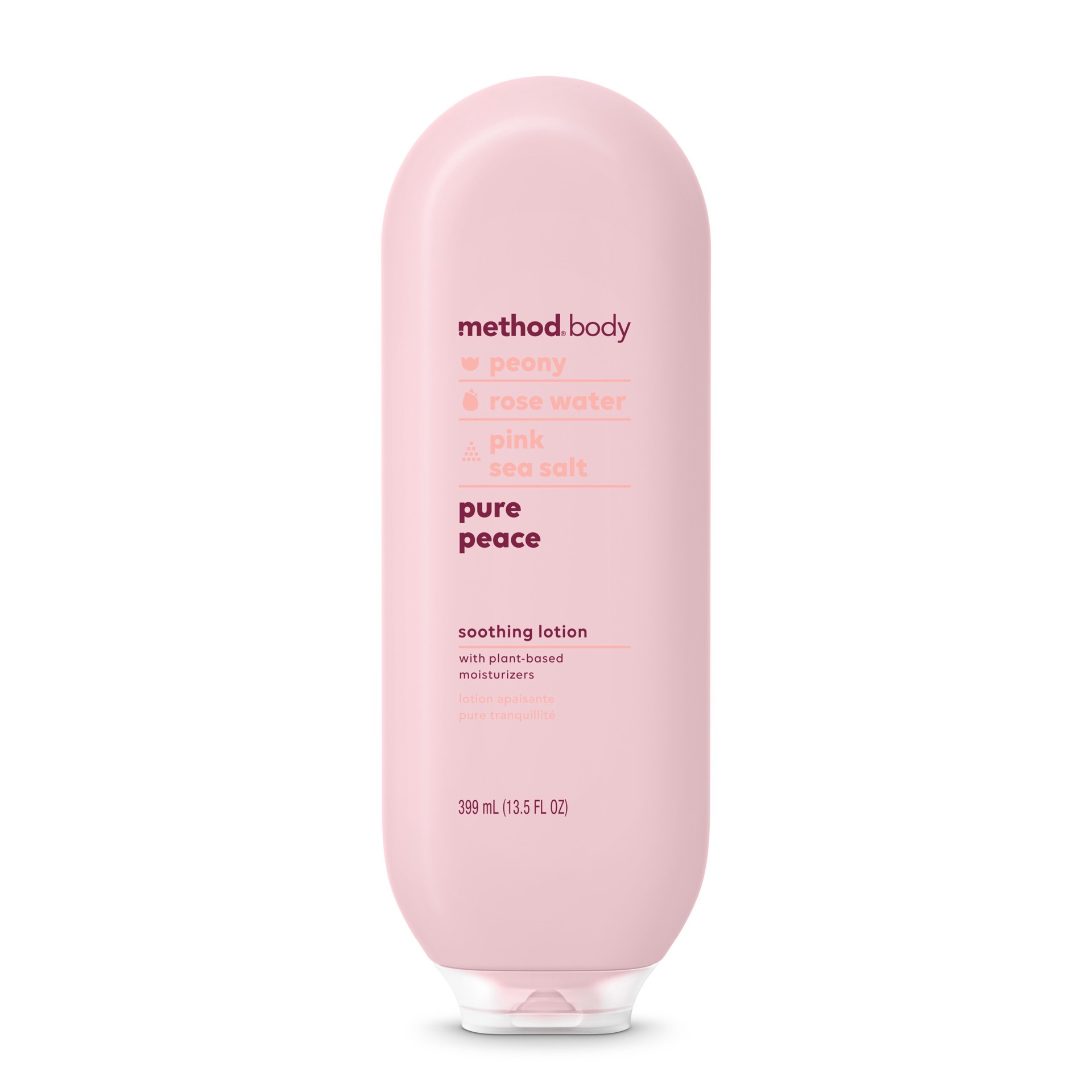 slide 1 of 7, Method Daily Lotion, Pure Peace, 14 Ounce, 13.5 fl oz