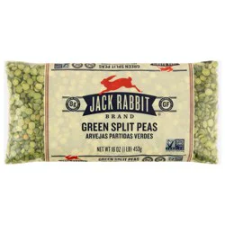 Jack Rabbit Green Split Peas - 1 lb