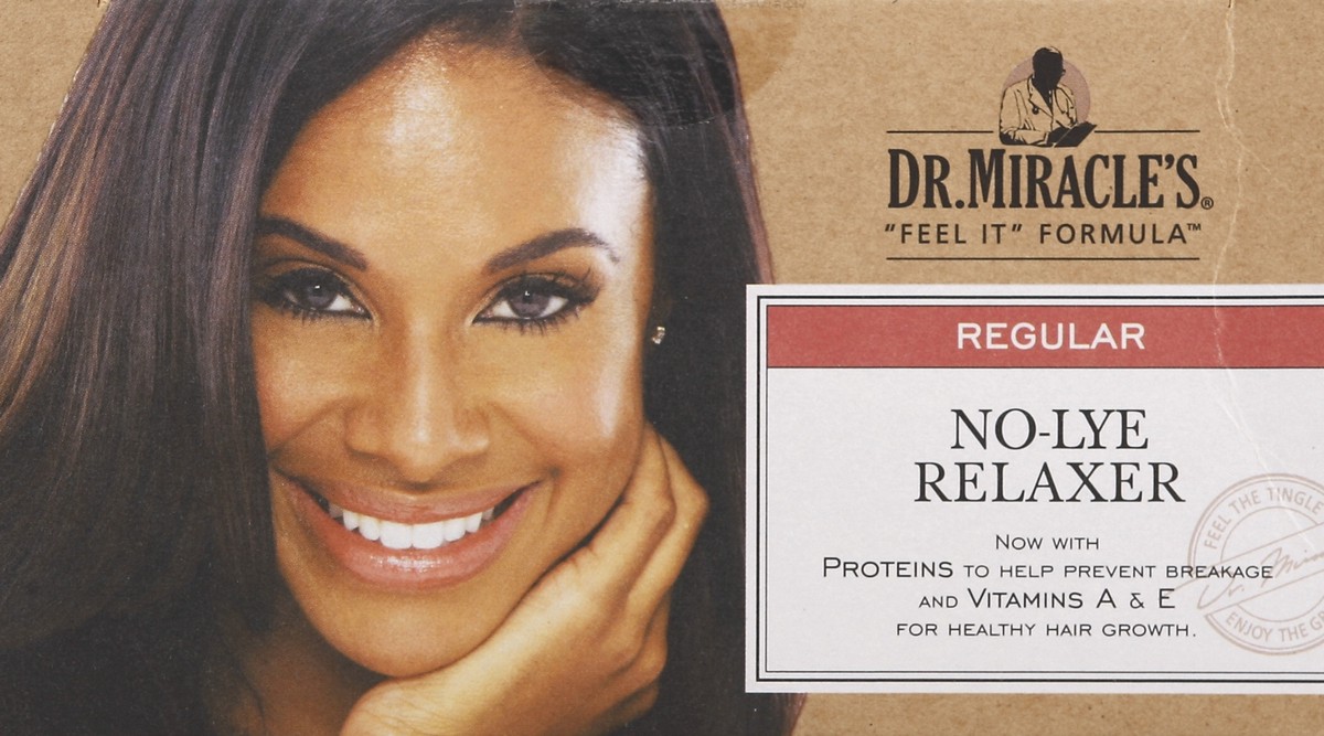 slide 2 of 5, Dr. Miracle's No-Lye Relaxer 1 ea, 1 ea