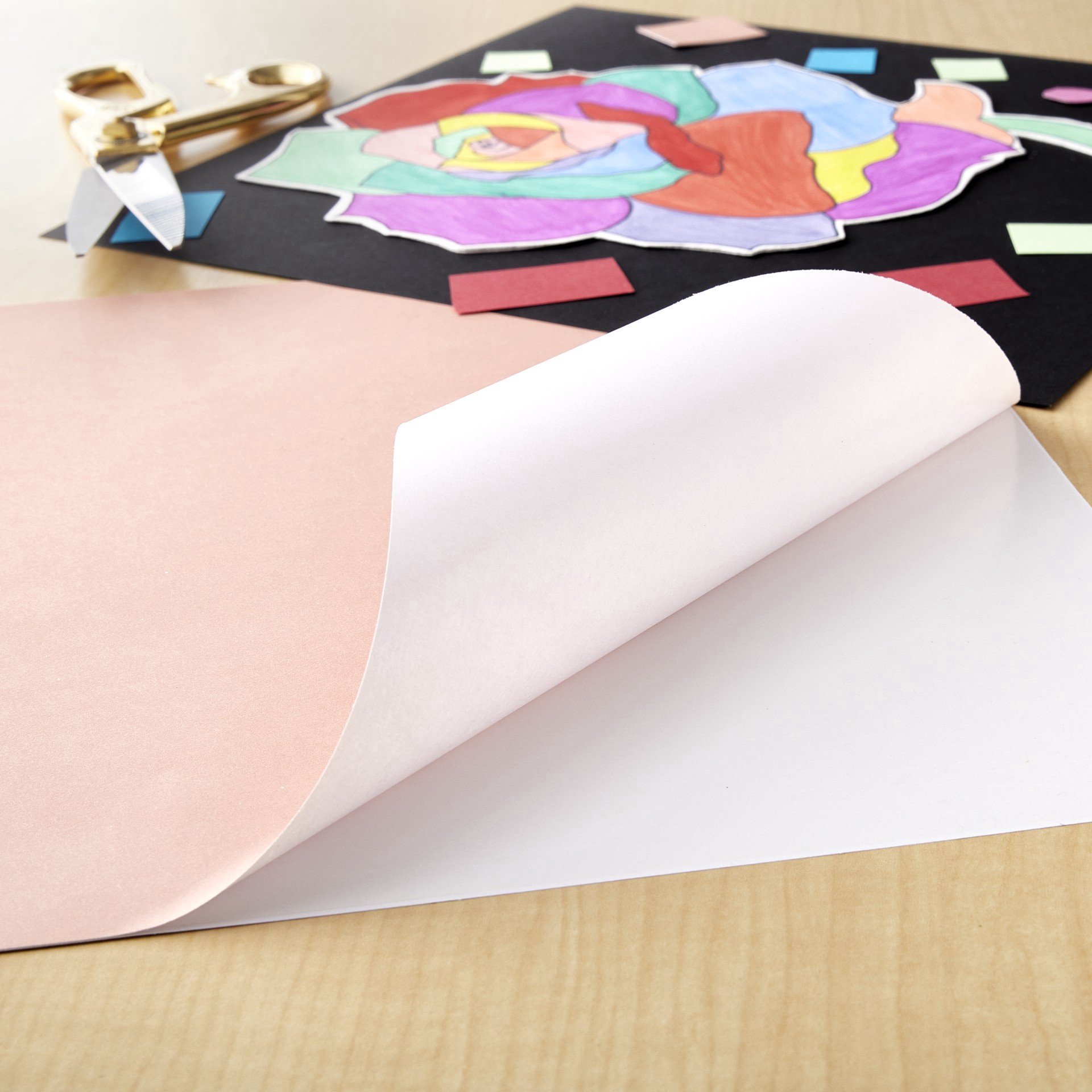 slide 3 of 4, Double-Sided Adhesive Sheets By Recollections, 12" X 12", 12 in x 12 in