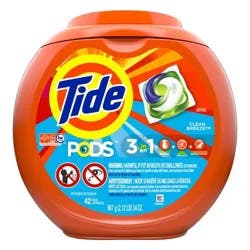 Tide Clean Breeze Laundry Detergent Pods