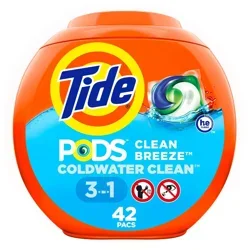 Tide Clean Breeze Laundry Detergent Pods