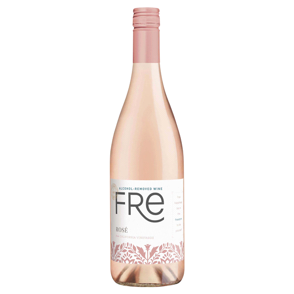 slide 1 of 1, Sutter Home Fre Rose Alcohol-Removed Wine, 750 ml