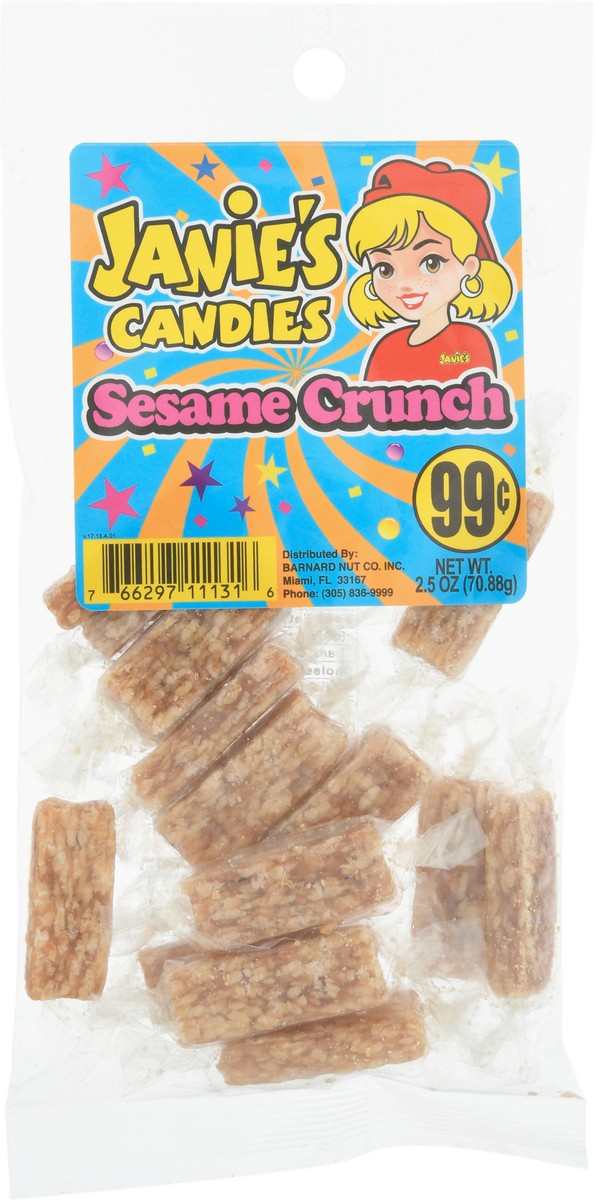 slide 7 of 9, Janie's Candies Sesame Crunch 2.5 oz, 1 ct