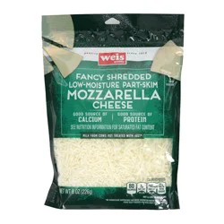Weis Quality Mozzarella Shredded Cheese