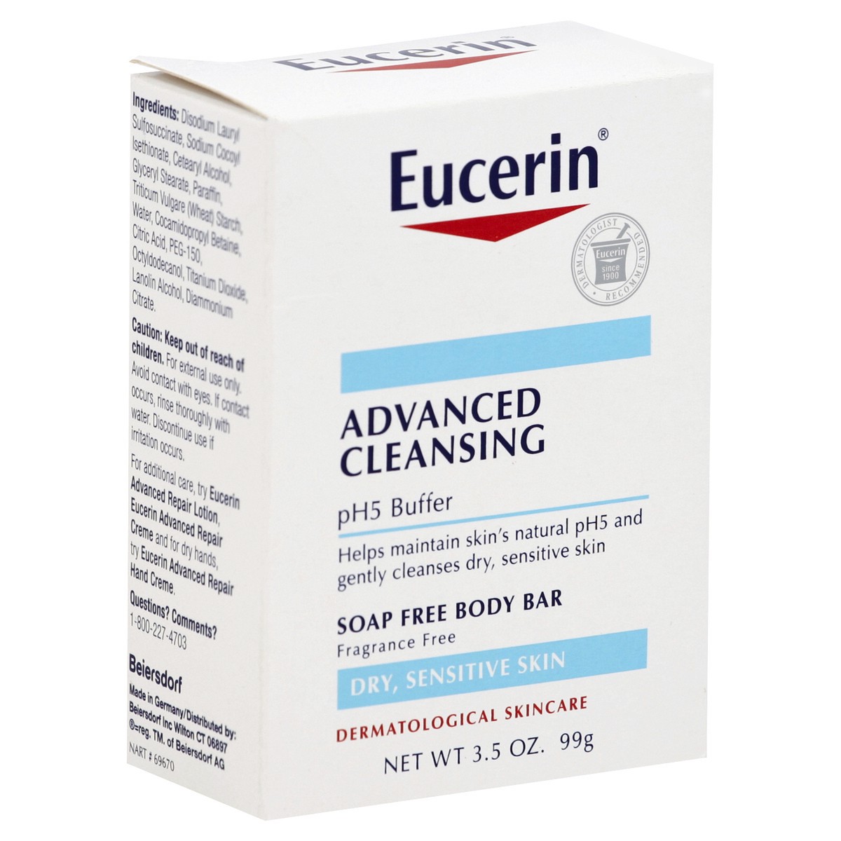 slide 2 of 3, Eucerin Body Bar 3.5 oz, 3.5 oz