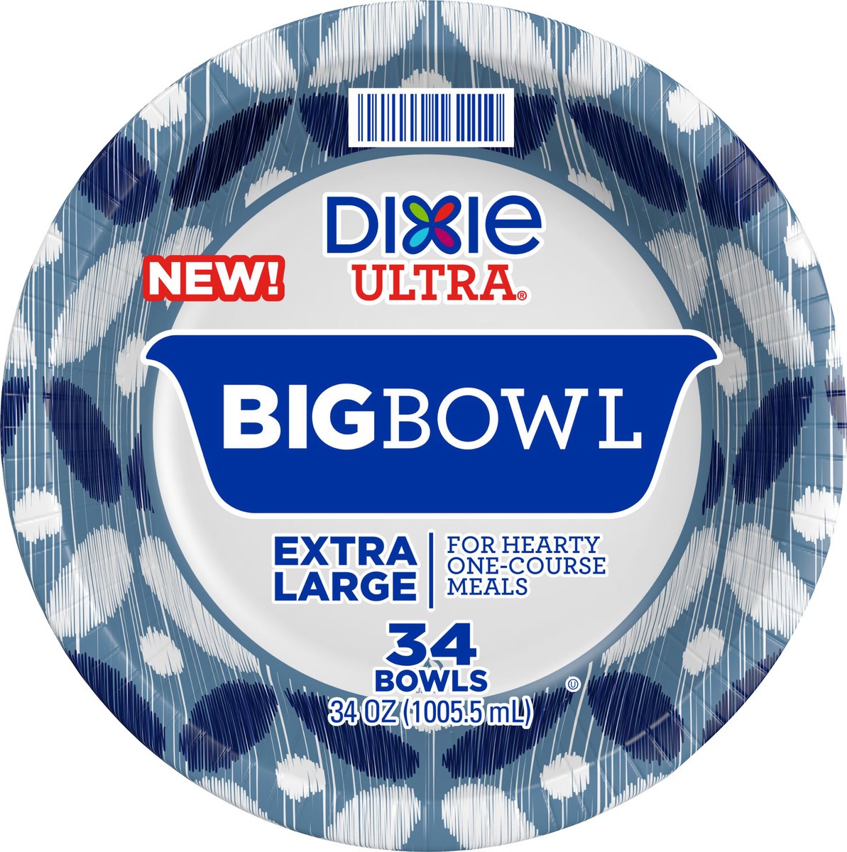 slide 3 of 4, Dixie Ultra Compostable 34 Ounce Bowls, 34 Count, 34 ct