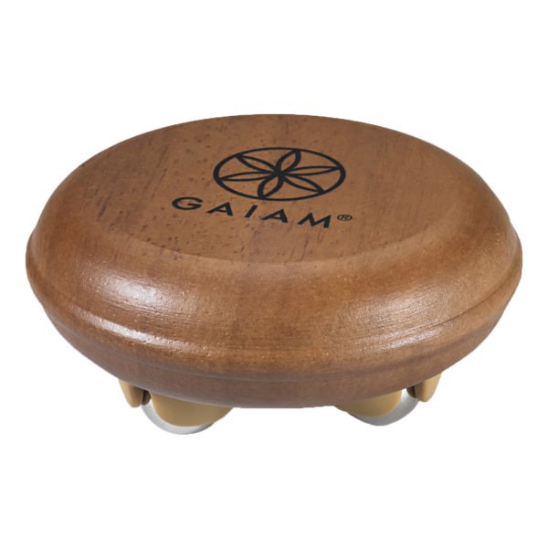 slide 3 of 3, Gaiam Relax Wood Hand-Held Massager, 3-1/4'', 1 ct
